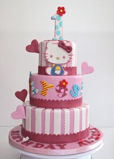 Hello Kitty Cake