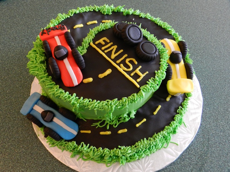 How to Make Car Cakes for Boys