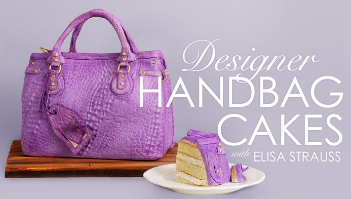 How to Make Designer Handbag Cakes