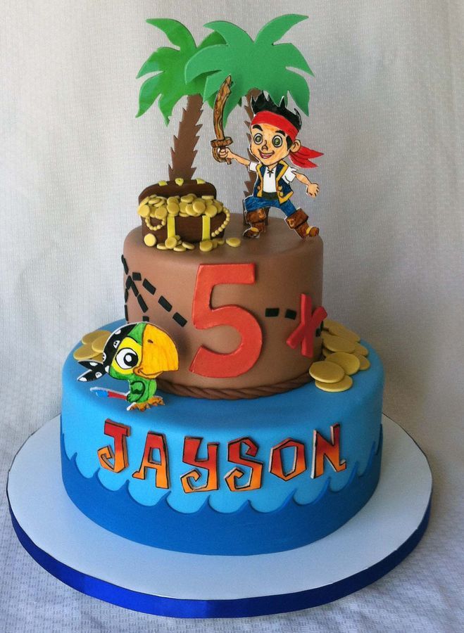 Jake Neverland Pirates Birthday Cake