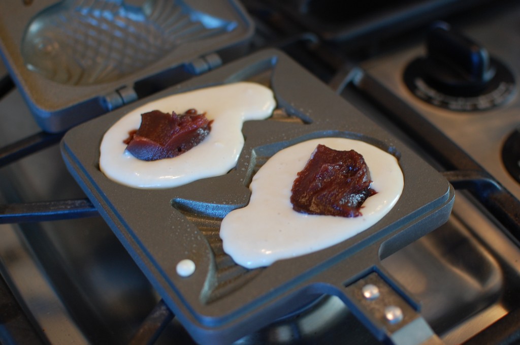 Japanese Red Bean Paste Pastry Filled with Fish