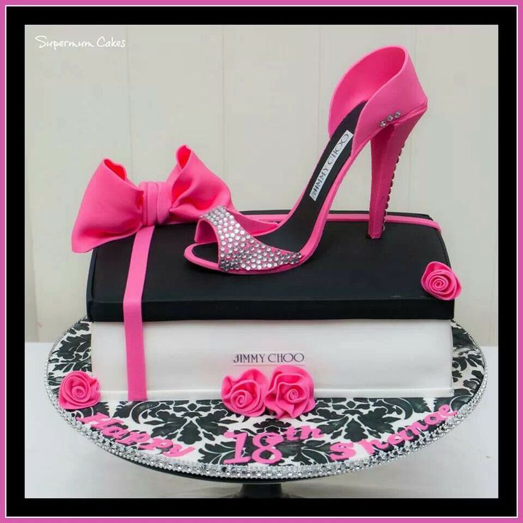 Jimmy Choo Shoe Cake