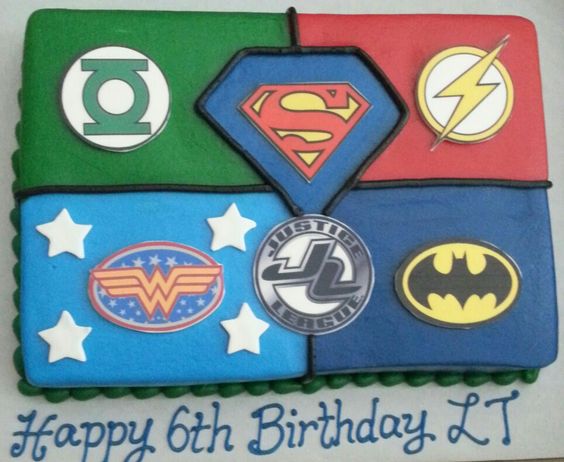 Justice League Cake