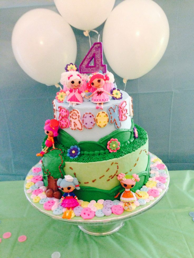 11 Photos of Lalaloopsy Buttercream Birthday Cakes