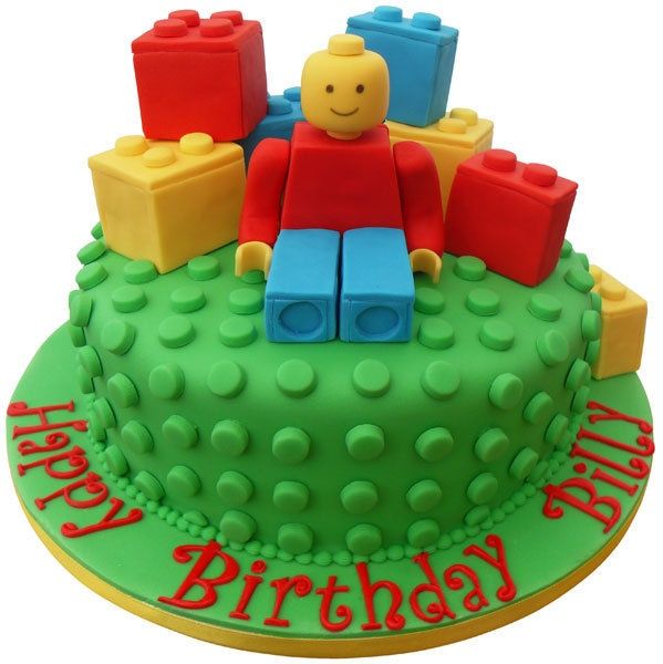 11 Photos of LEGO Birthday Cakes For Boys