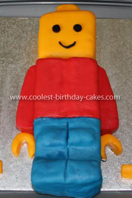 LEGO Mini Figure Birthday Cake