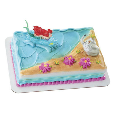 Little Mermaid and Scuttle Cake