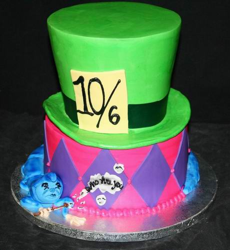 Mad Hatter Birthday Cake Ideas