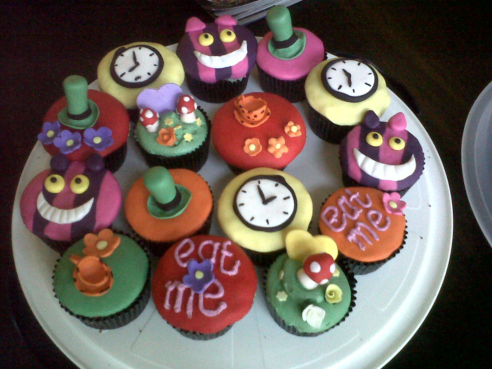 Mad Hatters Tea Party Cupcakes