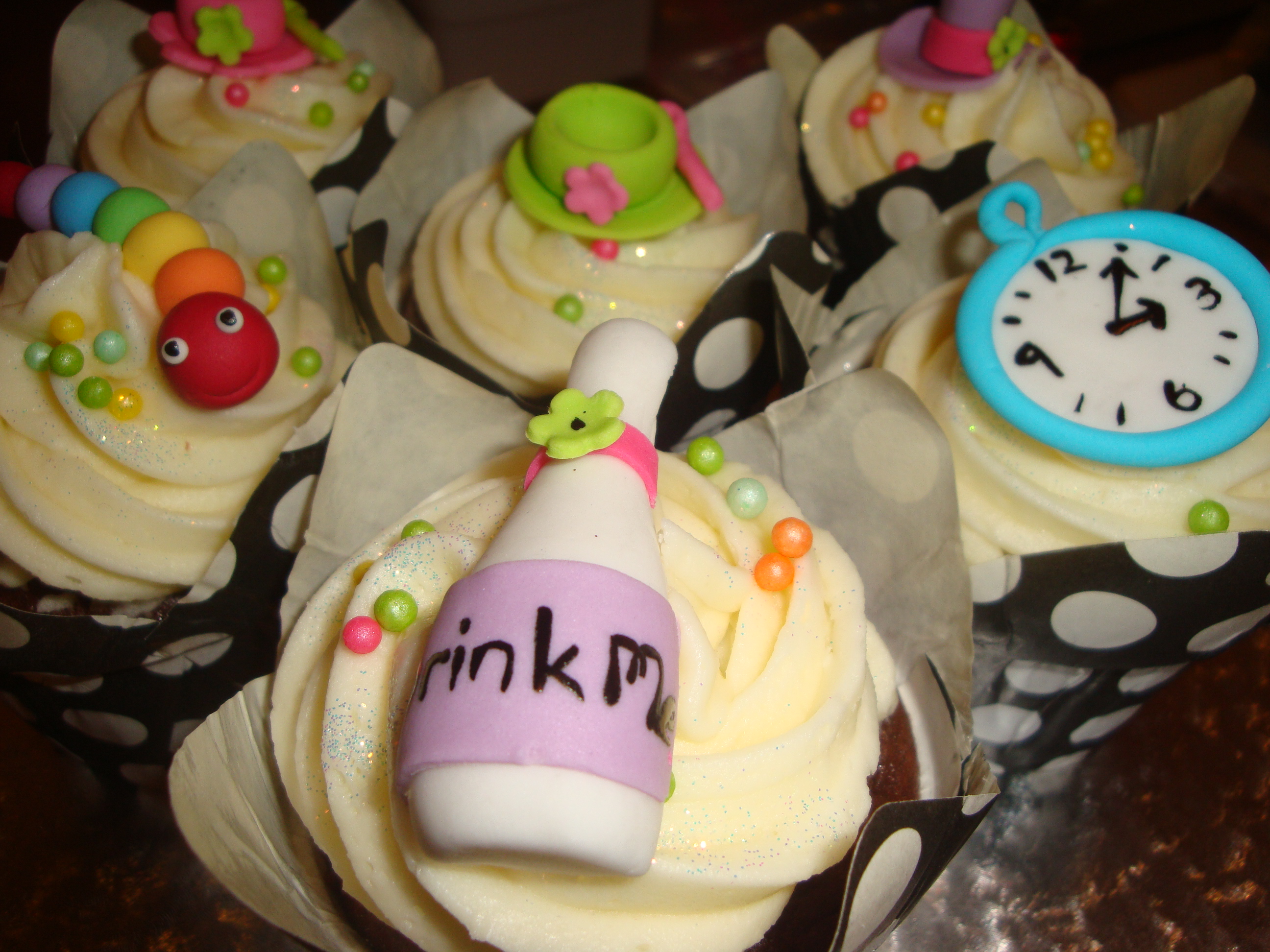 Mad Hatters Tea Party Cupcakes