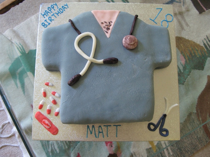 Medical Student Birthday Cake