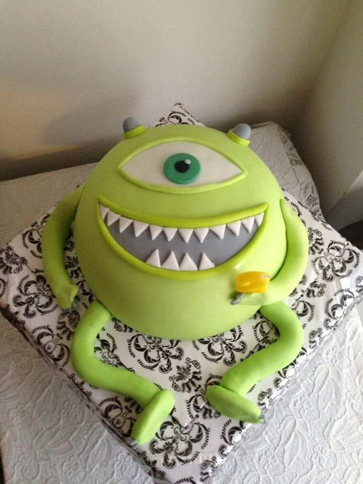 Mike Monsters Inc Birthday Cake