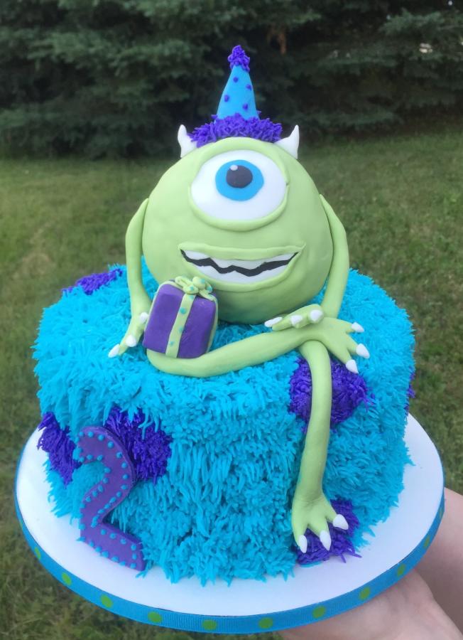 Mike Wazowski Birthday Cake