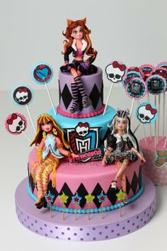 Monster High Cake