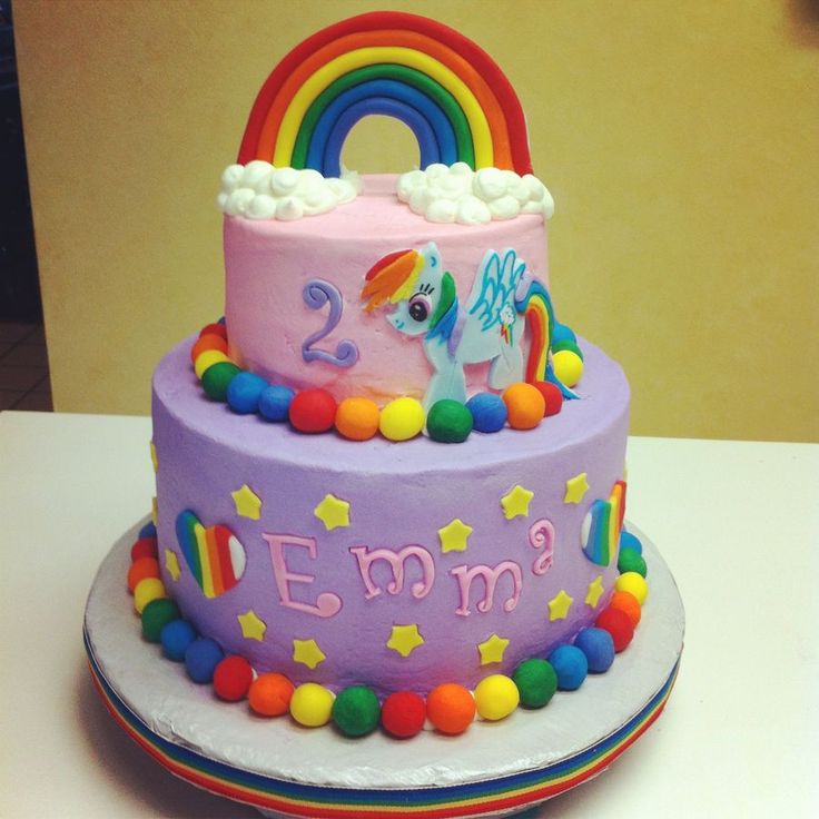 My Little Pony Birthday Cake Walmart