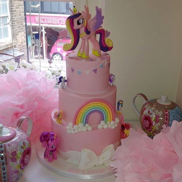 My Little Pony Rainbow Birthday Cake