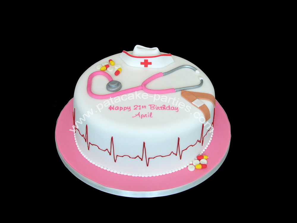 Nurse Birthday Cake