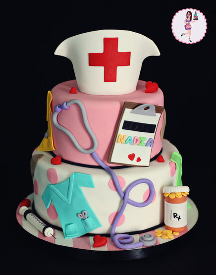 Nurse Graduation Cake