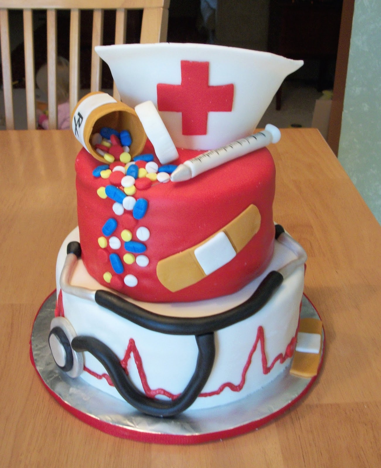 Nurse Graduation Cake