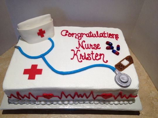 Nursing Graduation Cake Ideas