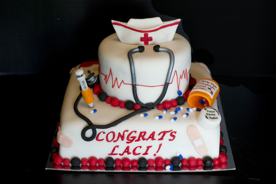 Nursing Graduation Cake Ideas