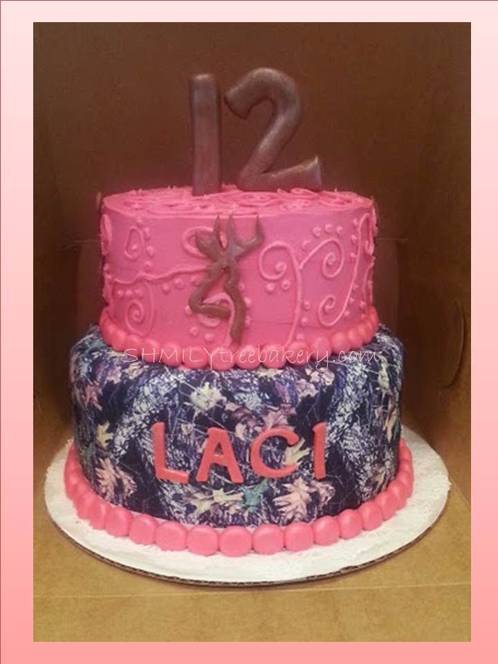 Pink Camo Birthday Cake Ideas