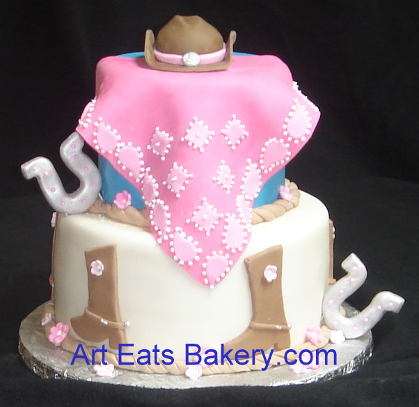 Pink Cowgirl Birthday Cake Ideas