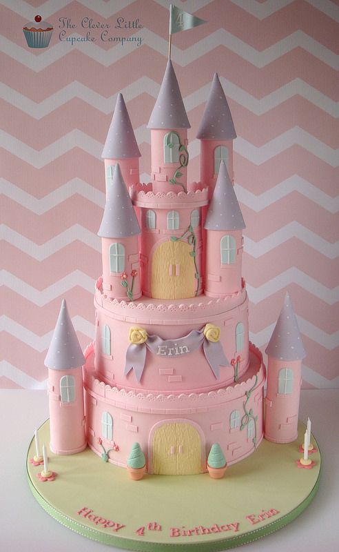 Princess Castle Cake