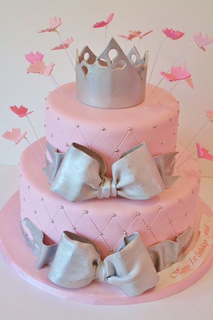 Princess First Birthday Cake