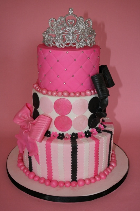 Princess Tiara Birthday Cake