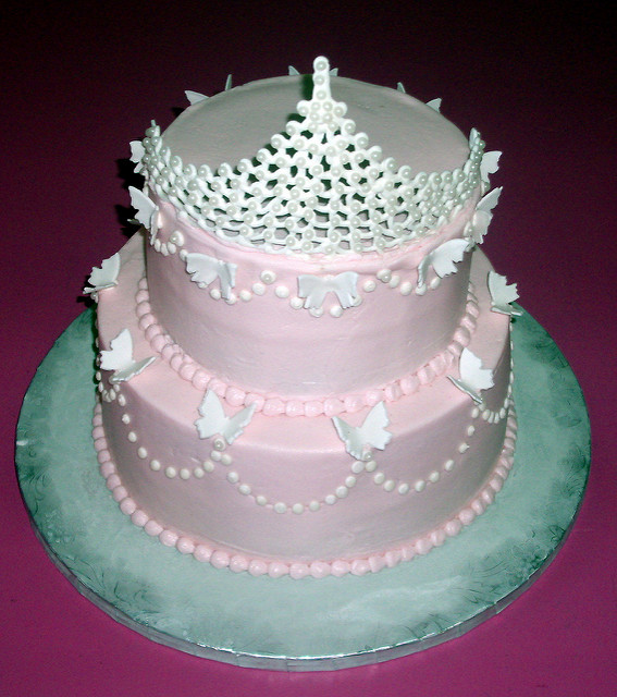 Princess Tiara Birthday Cake