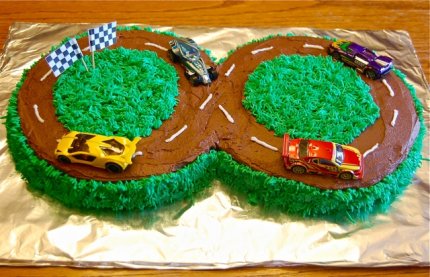 Race Car Birthday Cake