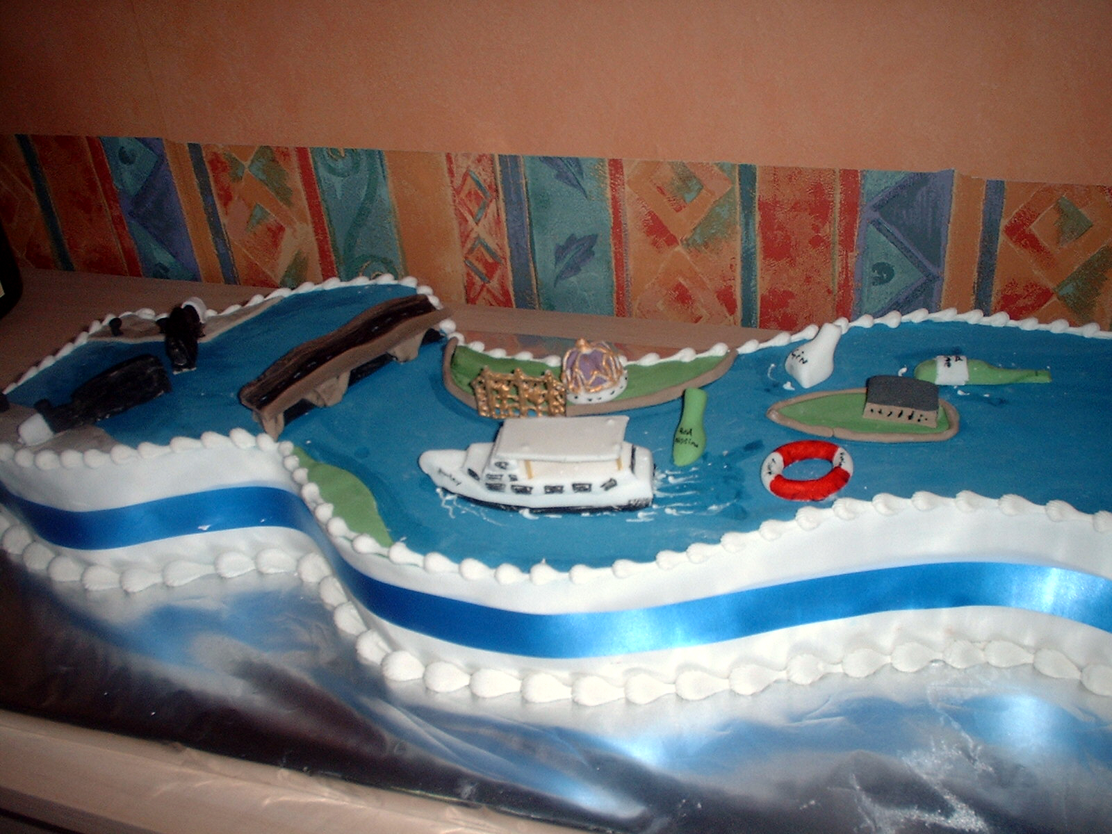 River Birthday Cake