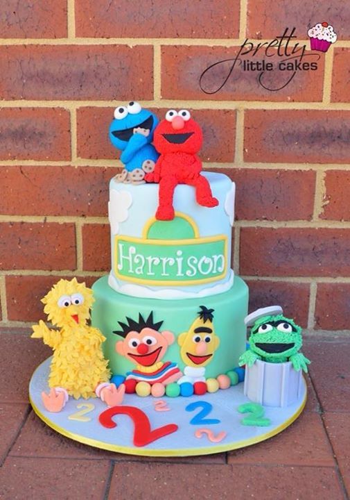 Sesame Street Birthday Cake