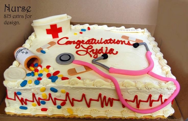 Sheet Cake Graduation Nurse