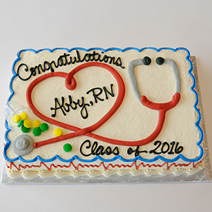 Sheet Cake Graduation Nurse