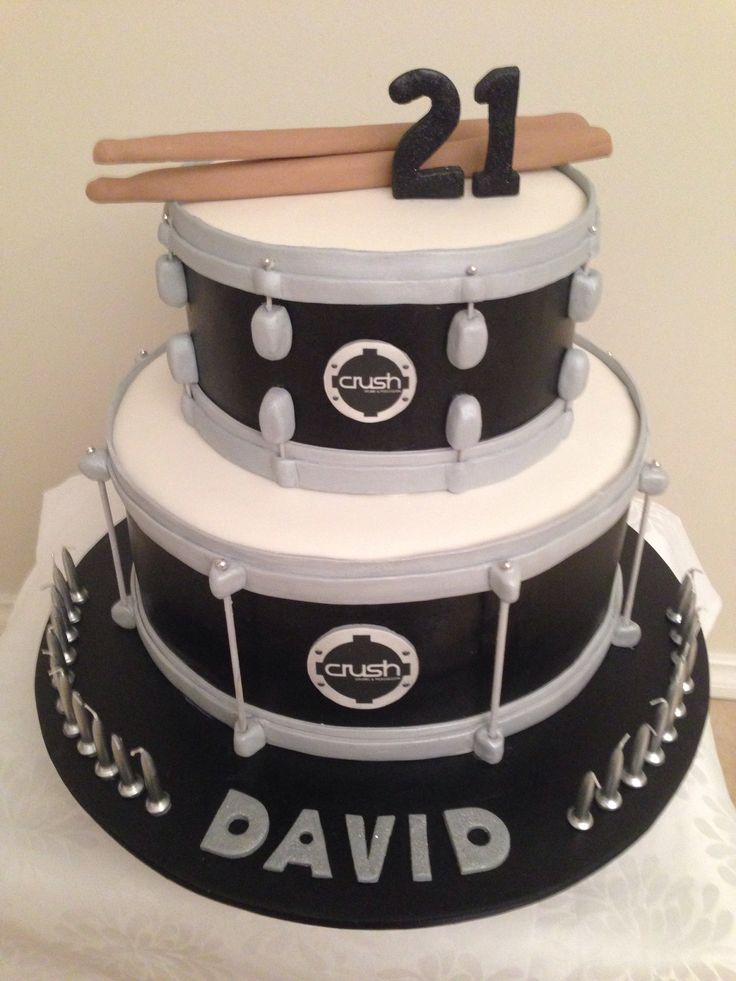 Snare Drum Cake