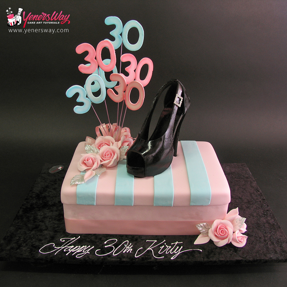 Stiletto Shoe Birthday Cake