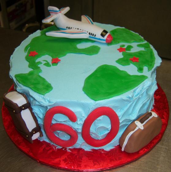 Travel Birthday Cake