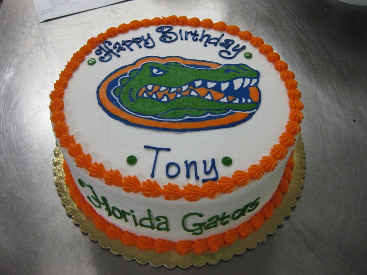 University of Florida Gators Cake