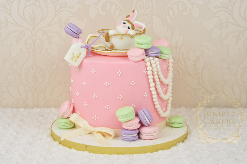 Vintage Birthday Cake Design