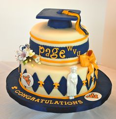 West Virginia University Cake