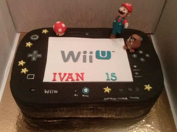 Wii U Cake