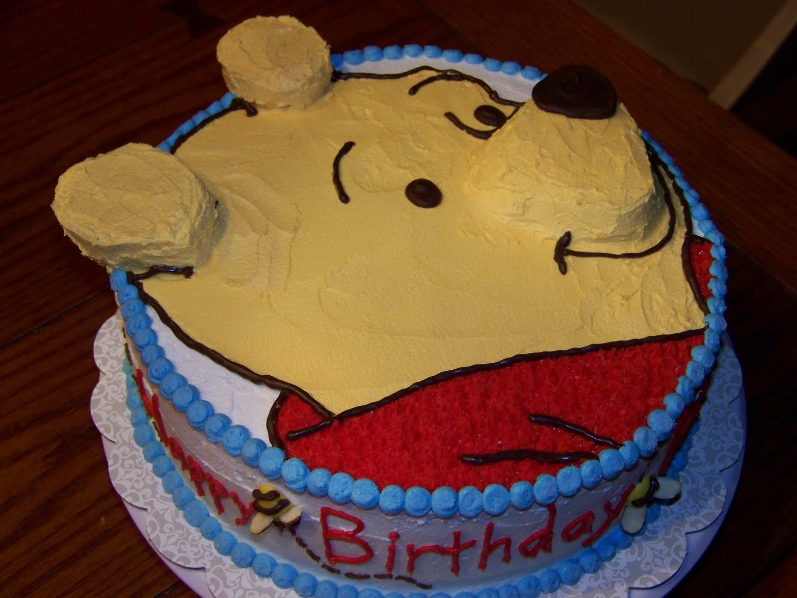 6 Photos of Easy Winnie The Pooh Cakes