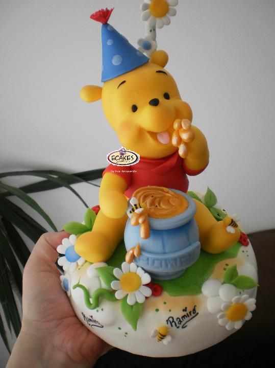 Winnie the Pooh Birthday Cake Toppers