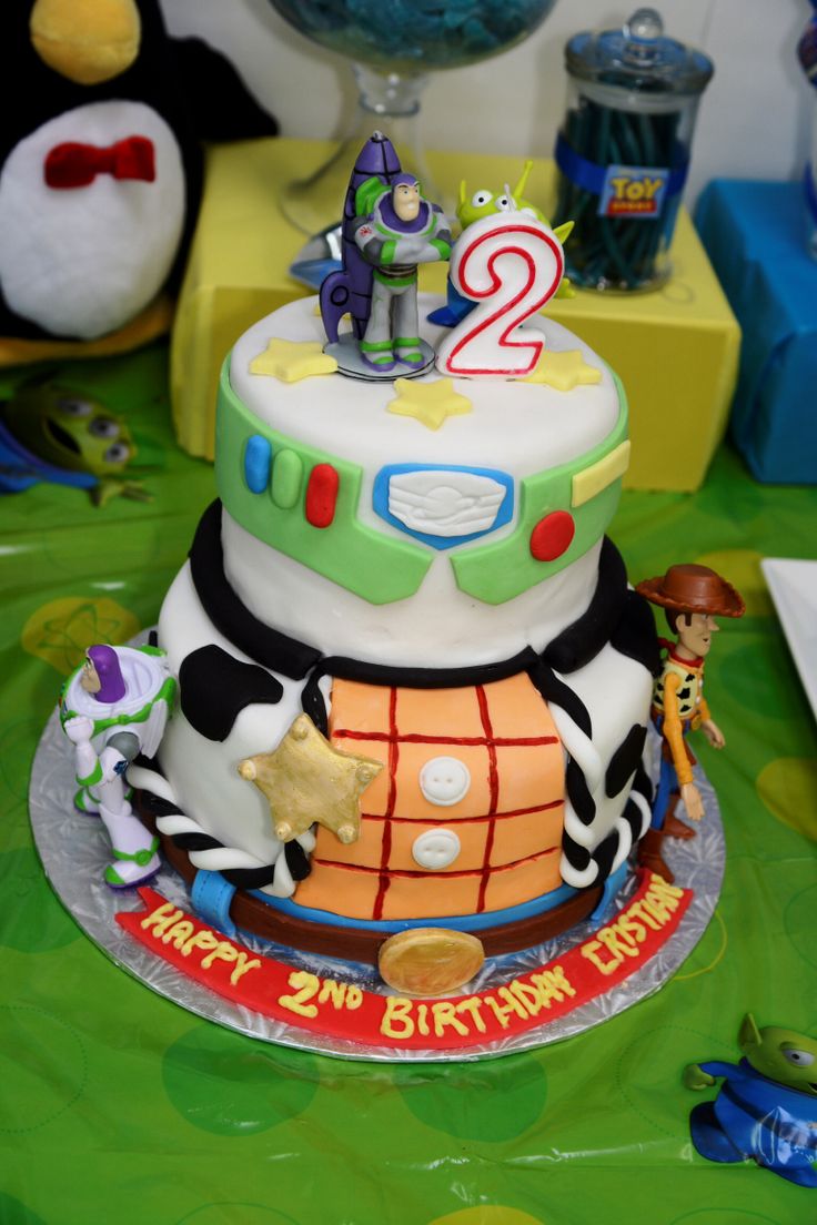 10 Photos of Buzz And Woody Birthday Cakes