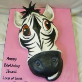 Zebra Head Cake