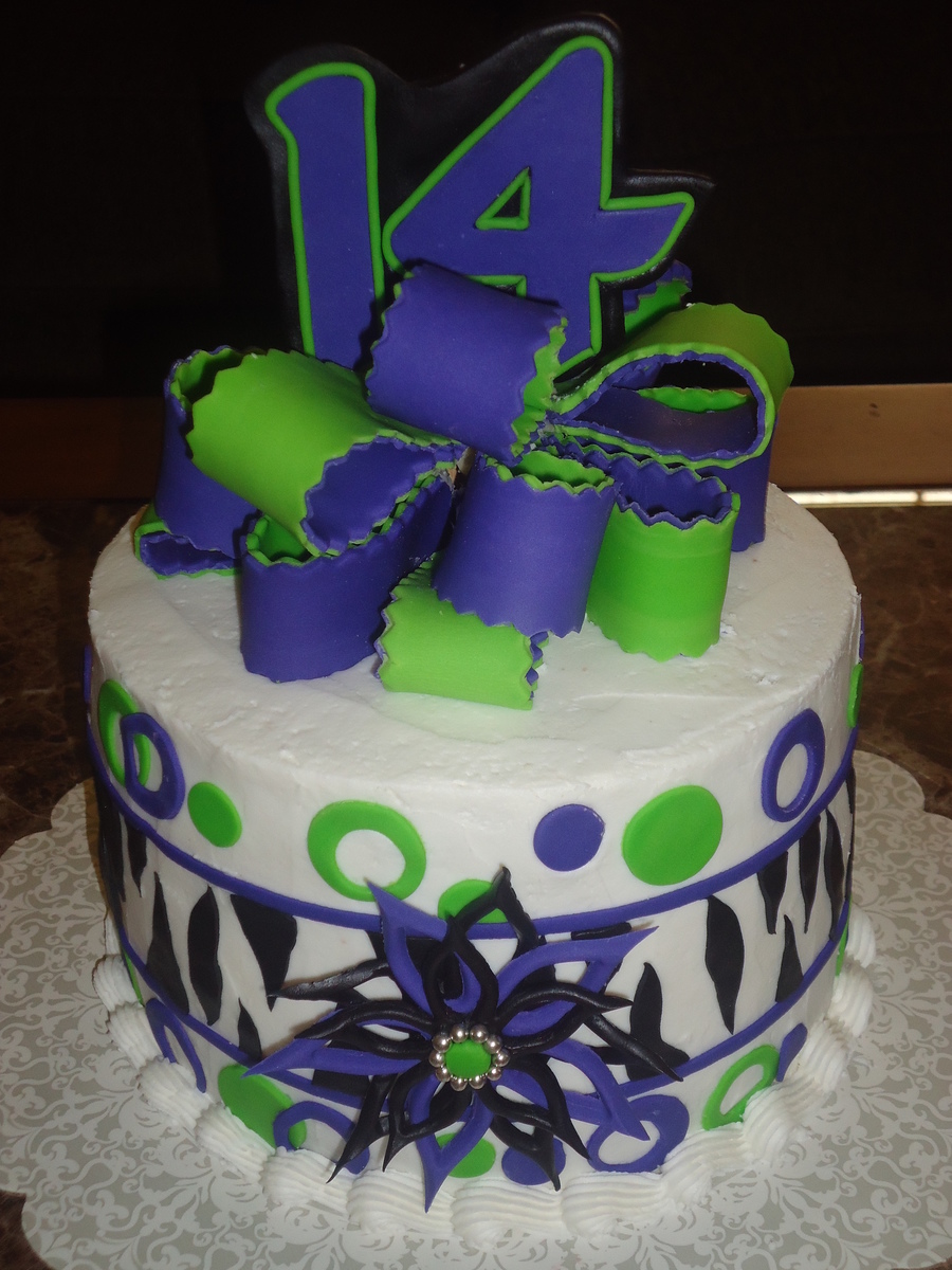 14th Birthday Cake