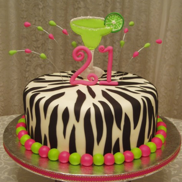 21st Birthday Cake Idea