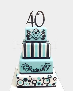 40th Birthday Cake Ideas